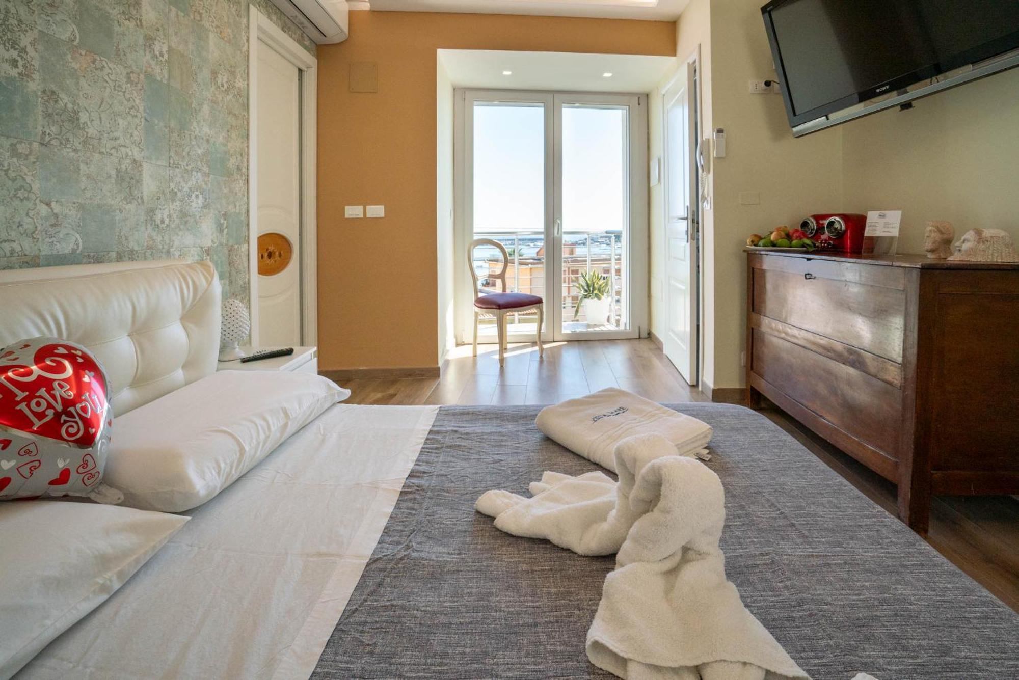 Vista Mare Apartments 지아르디니낙소스 객실 사진